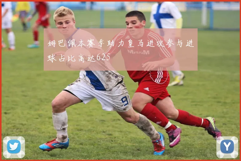 姆巴佩本赛季助力皇马进攻参与进球占比高达625